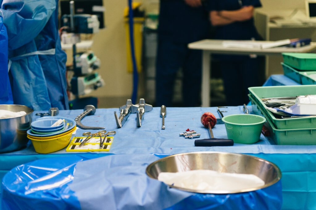 9. the total hip replacement surgical procedure